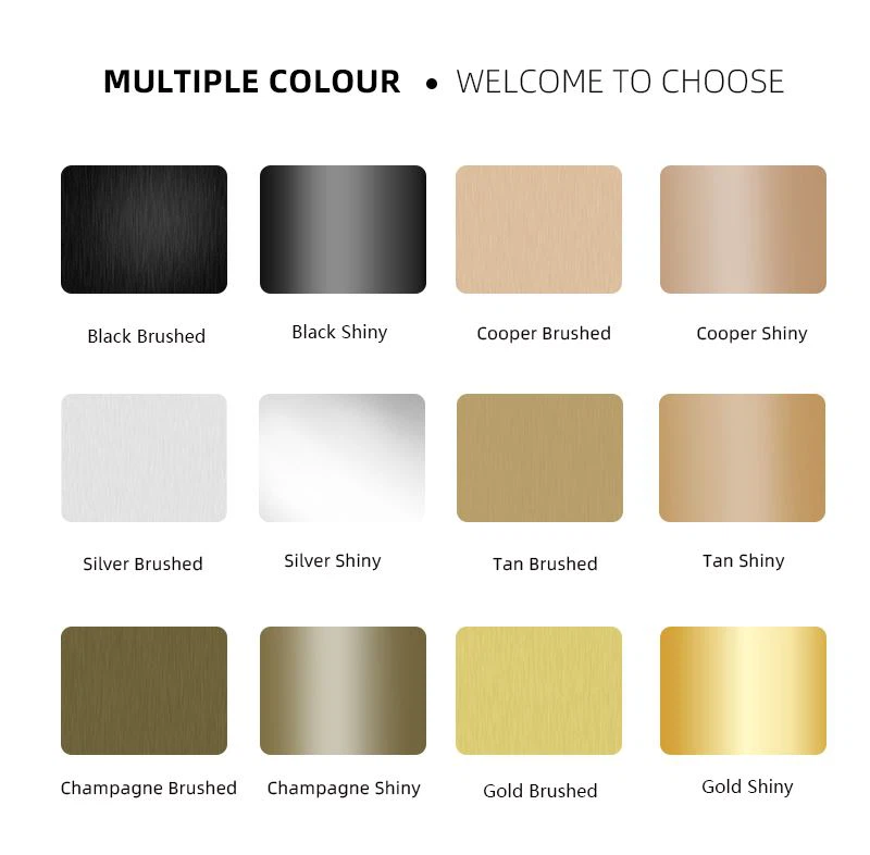 8 aluminum tile trim color