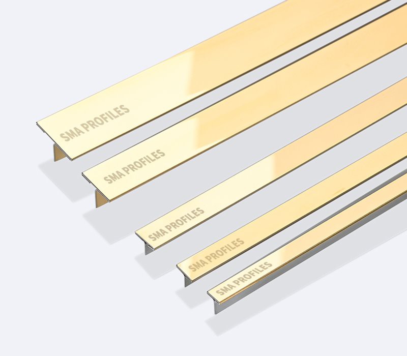 stainless steel T profile for furniture