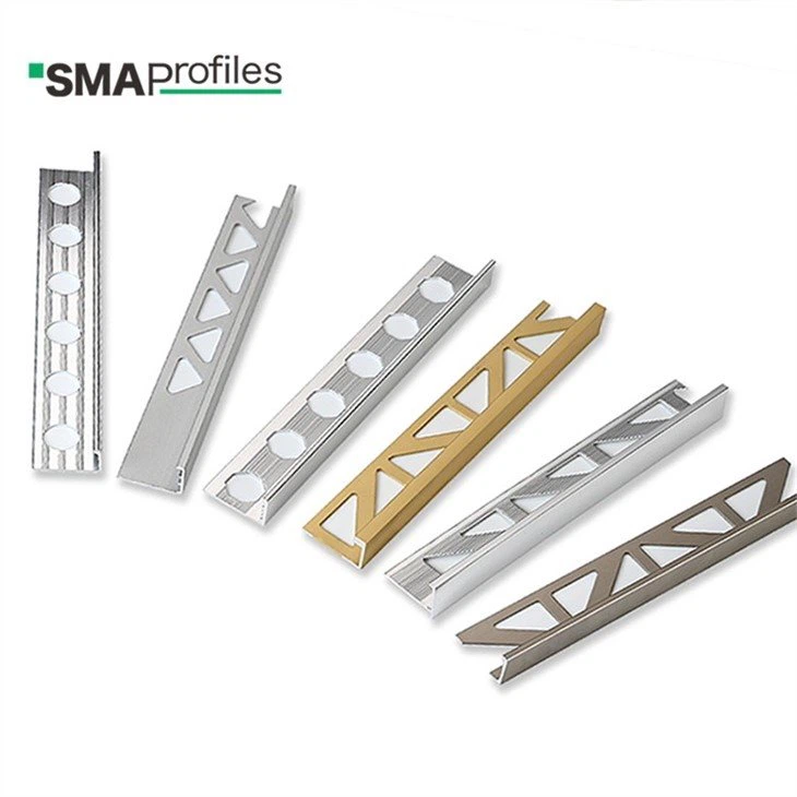 aluminium l trim profile 15mm